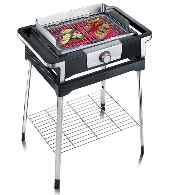 Severin Senoa Boost 500° Elektrogrill mit Ständer für 88,12€ (statt 129€)