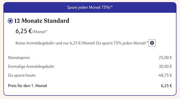 12 Monate Weight Watchers für 75€ (statt 330€)   nur Neukunden