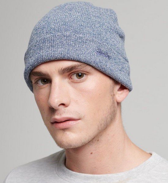 Superdry Orange Label Herren Beanie Schwarz für 7,95€ (statt 15€)