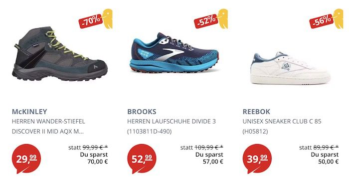 Picksport: 15% Rabatt auf alle Schuhe und Sneaker