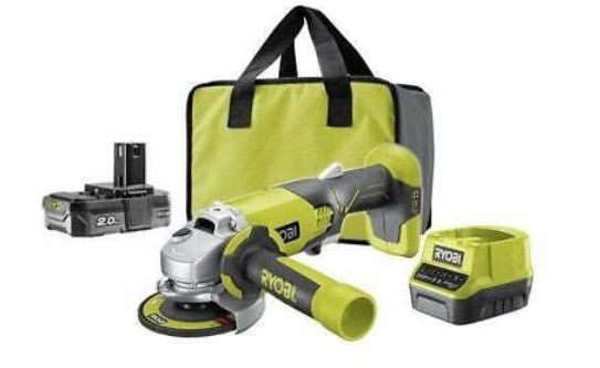 Ryobi ONE+ 18V Akku Winkelschleifer mit Zubehör für 119,99€ (statt 135€)