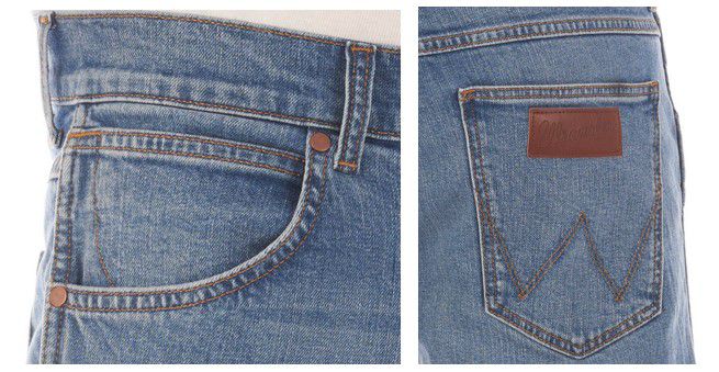 Wrangler Jacksville Herren Bootcut Jeans Denim Stretch für 54,95€ (statt 70€)