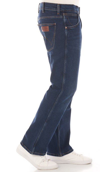 Wrangler Jacksville Herren Bootcut Jeans Denim Stretch für 54,95€ (statt 70€)