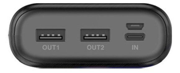 Dudao K9Pro Powerbank 20.000mAh 2x USB mit LED Display für 17,09€ (statt 32€)