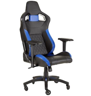 Corsair T1 Race Racing Gaming Stuhl aus Kunstleder in Blau ab 209€ (statt 334€)