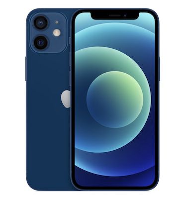 💥 Preisfehler: Apple iPhone 12 mini 128GB Blau für 73,89€ (statt 529€)