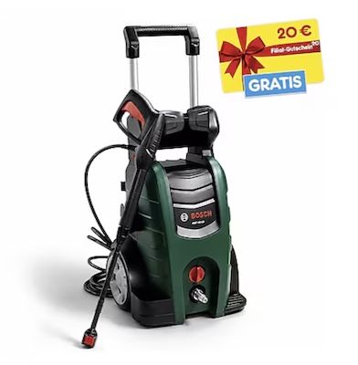 💦 Bosch AQT 42-13 Hochdruckreiniger für 115,94€ (statt 140€) + 20€ Filial-Gutschein
