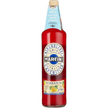 Martini Vibrante alkoholfrei Aperitif, 0,75L ab 8,54€ (statt 13€) &#8211; Prime Sparabo