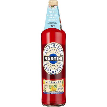 Martini Vibrante alkoholfrei Aperitif, 0,75L ab 8,54€ (statt 13€)   Prime Sparabo