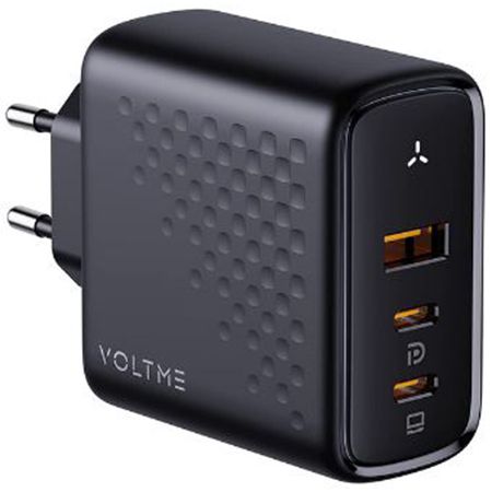 Voltme USB-C/A Ladegerät mit 3 Ports, 100W &#038; GaN für 39,67€ (statt 64€)