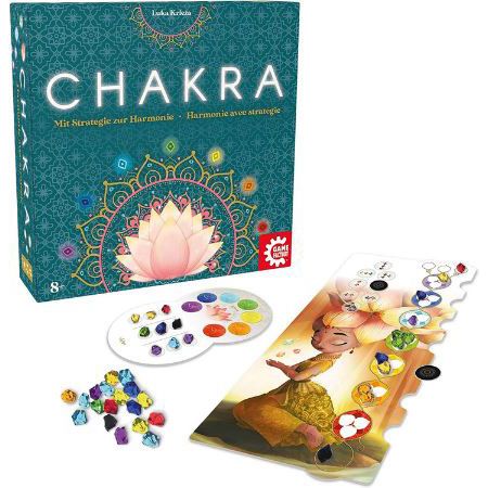 Game Factory Chakra   Mit Strategie zur Harmonie, Familienspiel für 10€ (statt 19€)   Prime