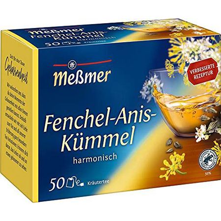 50er Pack Meßmer Fenchel-Anis-Kümmel Teebeutel ab 1,71€ (statt 3€) &#8211; Prime Sparabo