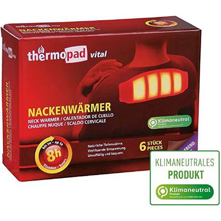 2x 6er Pack Thermopad Nackenwärmer Wärmepads für 11,10€ (statt 17€) &#8211; Prime