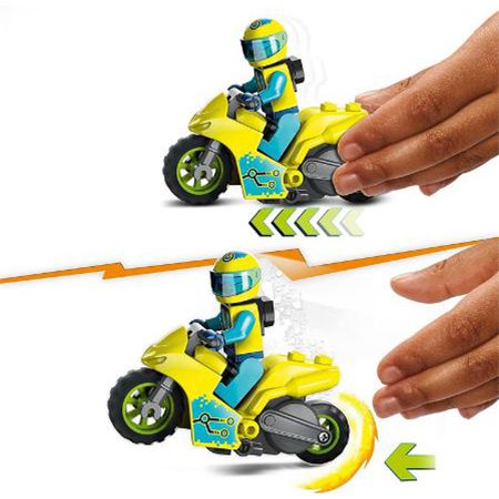 LEGO 60358 City Stuntz Cyber Stuntbike für 4,85€ (statt 8€)   Prime