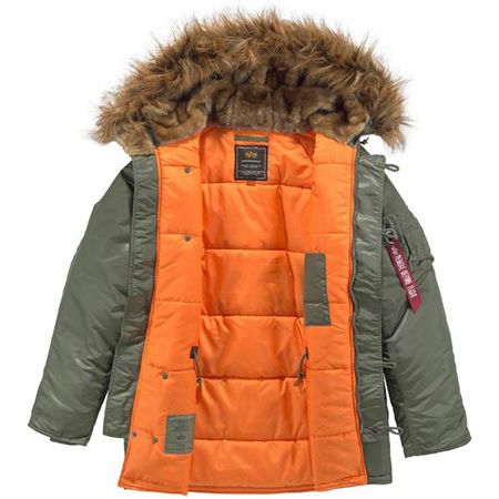 Alpha Industries N3B VF 59 Parka mit Kunstfellkragen ab 117,59€ (statt 140€)