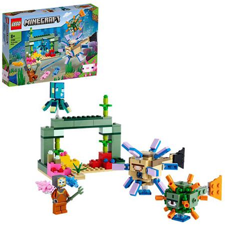 LEGO 21180 Minecraft   Das Wächterduell Bausatz für 12,99€ (statt 19€)