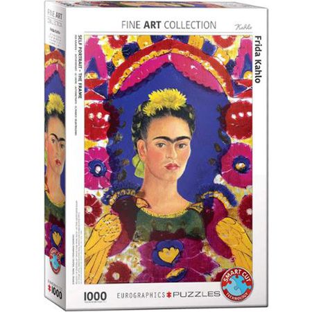 Eurographics Frida Kahlo Selbstbildnis   der Rahmen Puzzle für 6,99€ (statt 15€)   Prime