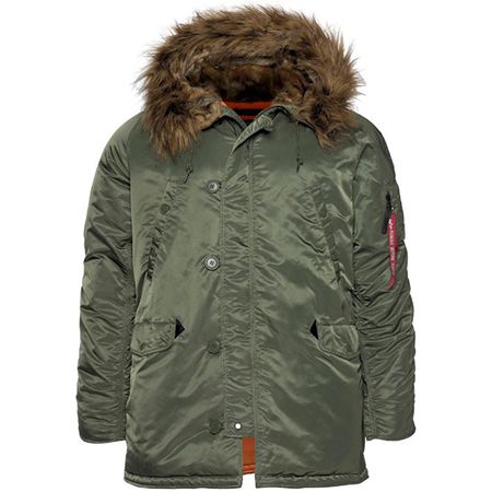 Alpha Industries N3B VF 59 Parka mit Kunstfellkragen ab 117,59€ (statt 140€)