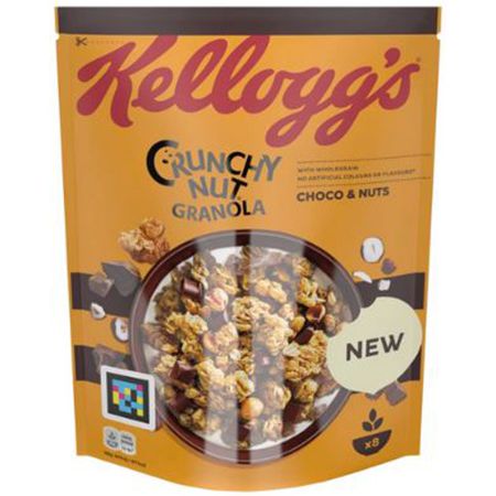 Kelloggs Crunchy Nut Granola Choco und Nuts, 380g ab 2,37€   Prime Sparabo