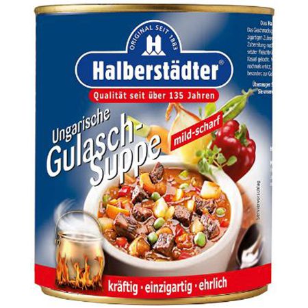 Halberstädter Ungarische Gulasch Suppe, 800g ab 2,71€ (statt 3,80€)