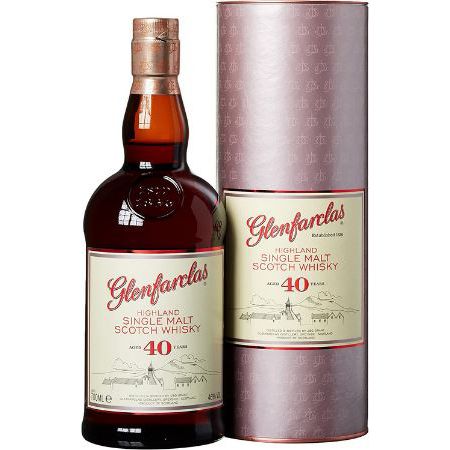 Glenfarclas 40 Years Old Single Malt Scotch Whisky, 0,7L, 46% Vol. für 1.057€ (statt 1.206€)