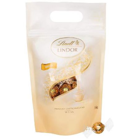 1Kg Lindt Lindor in weißer Schokolade ca. 80 Kugeln ab 19,99€ (statt 27€)