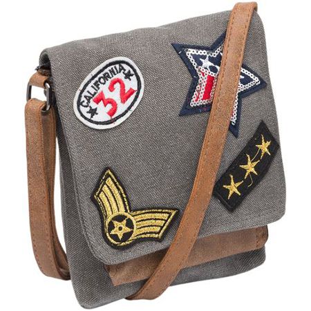 New Rebels Salini Canvas Schultertasche für 7,24€ (statt 12€)