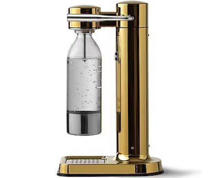Aarke Carbonator 3 Wassersprudler in Gold+ 50€ Filial Gutschein für 159,99€ (statt 126€)