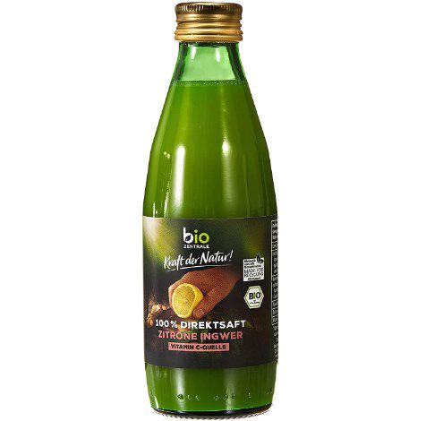 250ml biozentrale Zitronen Ingwer Saft ab 2,98€ (statt 3,50€)   Sparabo