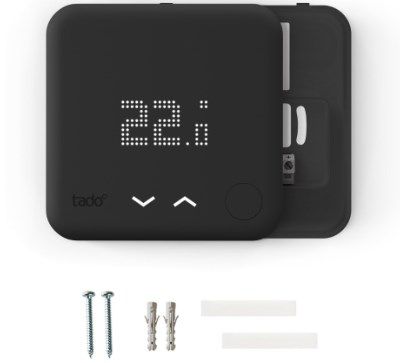 tado V3+ Starter Kit + Raumthermostat in Schwarz für 119,95€ (statt 135€)