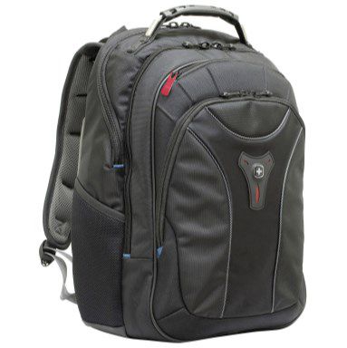 Wenger Carbon Mac Backpack in Schwarz für 49,90€ (statt 61€)