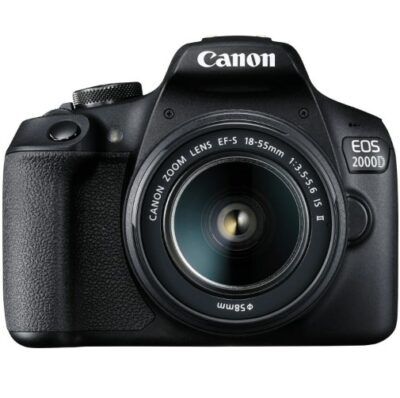 CANON EOS 2000D Spiegelreflex mit 18-55mm Objektiv für 333€ (statt 399€)