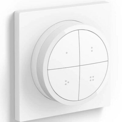 2x Philips Hue Tap Dial switch Drehschalter in Weiß für 65,98€ (statt 79€)