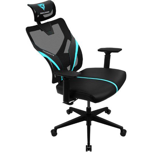 ThunderX3 YAMA 1 Gaming Stuhl in Schwarz/Türkis für 138,89€ (statt 165€)