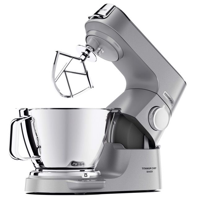 Kenwood KVC85 Titanium Chef Baker Küchenmaschine mit 1.200W & viel Zubehör für 349€ (statt 487€)