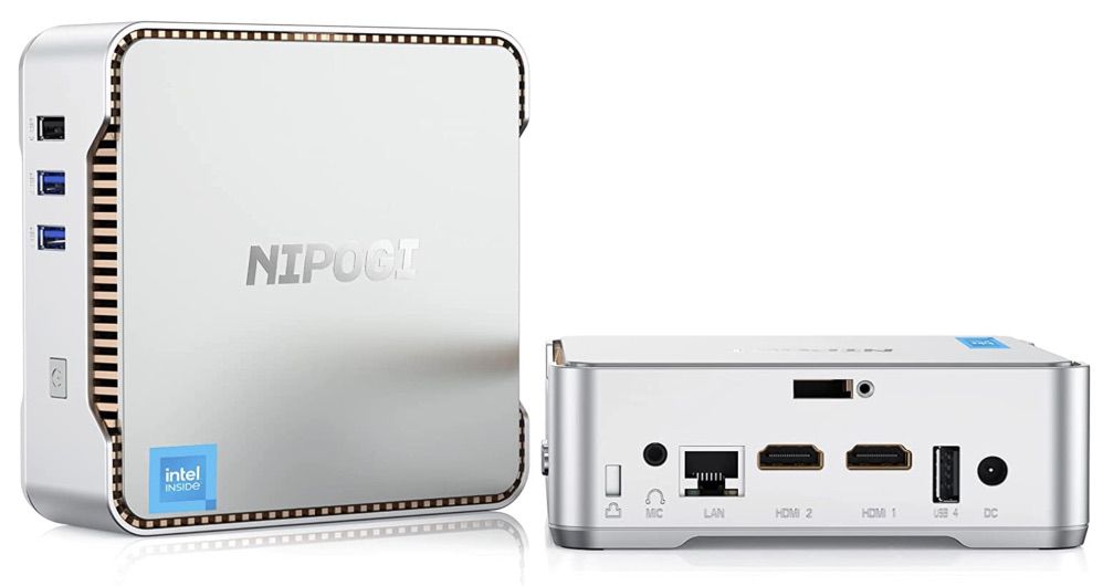 NiPoGi GK3 Plus Mini PC N95, 16/512GB für 186,55€ (statt 259€)