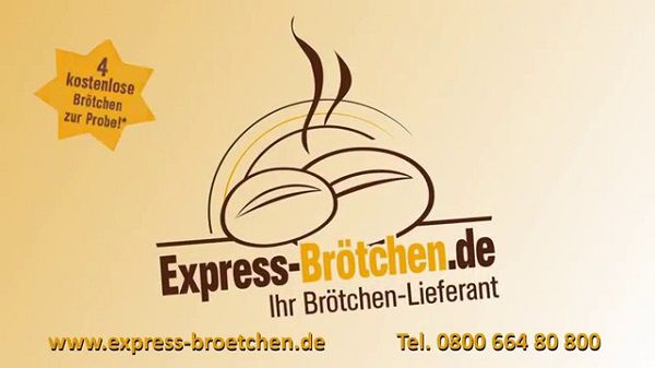 EXPRESS BRÖTCHEN: Brötchen Probelieferung gratis anfordern