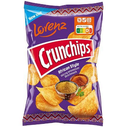 10x Lorenz Snack World Crunchips African Style (150g) ab 10,38€ (statt 18€)