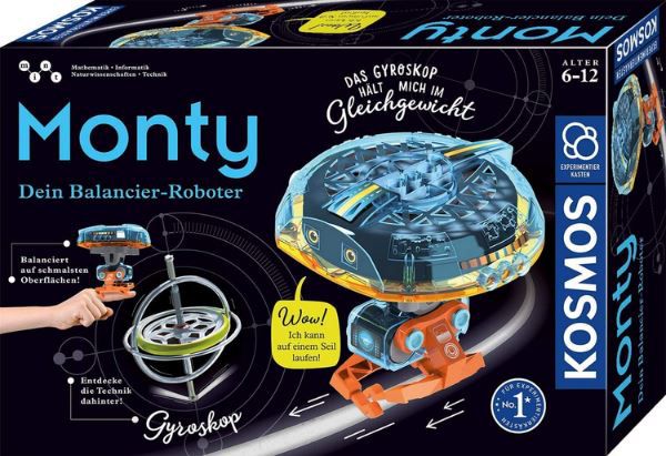 Kosmos Monty   Dein Balancier Roboter für 16€ (statt 27€)   Prime