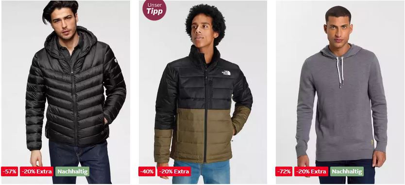 OTTO: 20% Extra im Super Sale   z.B. Tommy Jeans Padded Jacke ab 79,22€ (statt 96€)