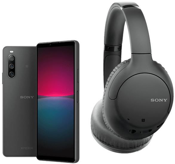 SONY Xperia 10 IV + Sony WH CH710N Kopfhörer für 299€ (statt 431€)