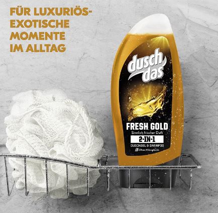 6er Pack Duschdas Fresh Gold 2 in 1 Duschgel ab 5,64€ (statt 10€)   Prime Sparabo