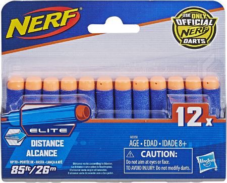 12er NERF N Strike Elite Dart Nachfüllpack für 2,50€ (statt 9€)   Prime