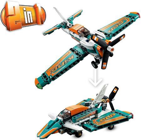 LEGO 42117 Technic 2 in 1 Rennflugzeug & Jet für 5,97€ (statt 7,49€)