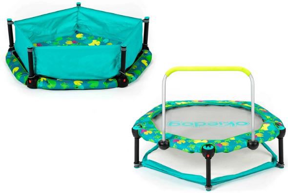 John Okiedog 3 in 1 Multifunktions Trampolin, Ø 90cm für 69,99€ (statt 96€)