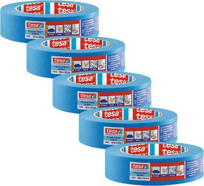 5er Pack tesa Präzisionskrepp 4440 UV Plus, 50m x 30mm für 18,85€ (statt 39€)