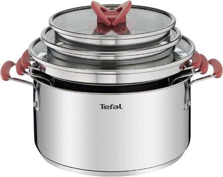 Tefal OptiSpace Kochtopf Set für 108,61€ (statt 199€)