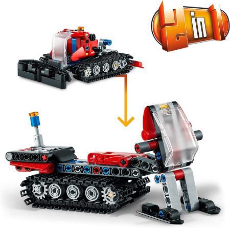 LEGO 42148 Technic 2 in 1 Pistenraupe für 6,66€ (statt 11€)