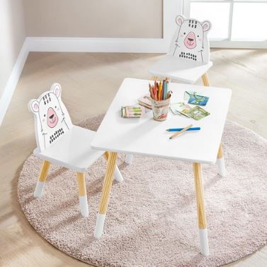 Livarno home Kinder Sitzgruppe aus Kiefer für 31,94€ (statt 47€)