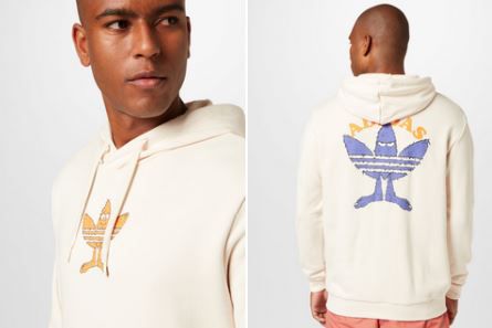 adidas Fun Sweatshirt in Naturweiß für 41,93€ (statt 60€)